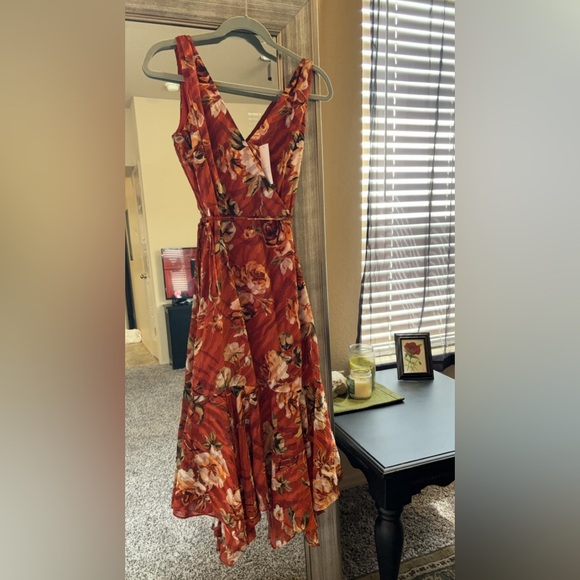 White House Black Market Wrap Dress - Picture 1 of 4